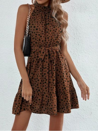 Polka dot party dress