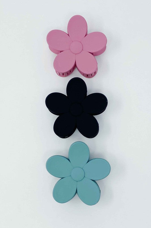 Smaller Daisy Days Hair Claw Set Of 3