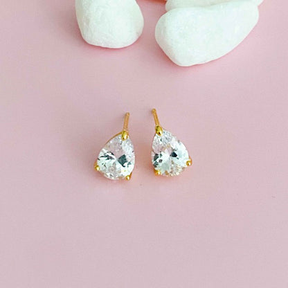 So Classy Teardrop Stud Earrings