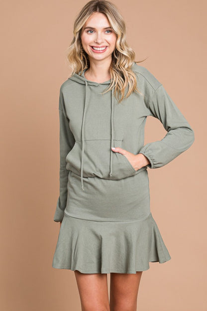 Plus Culture Code hooded mini